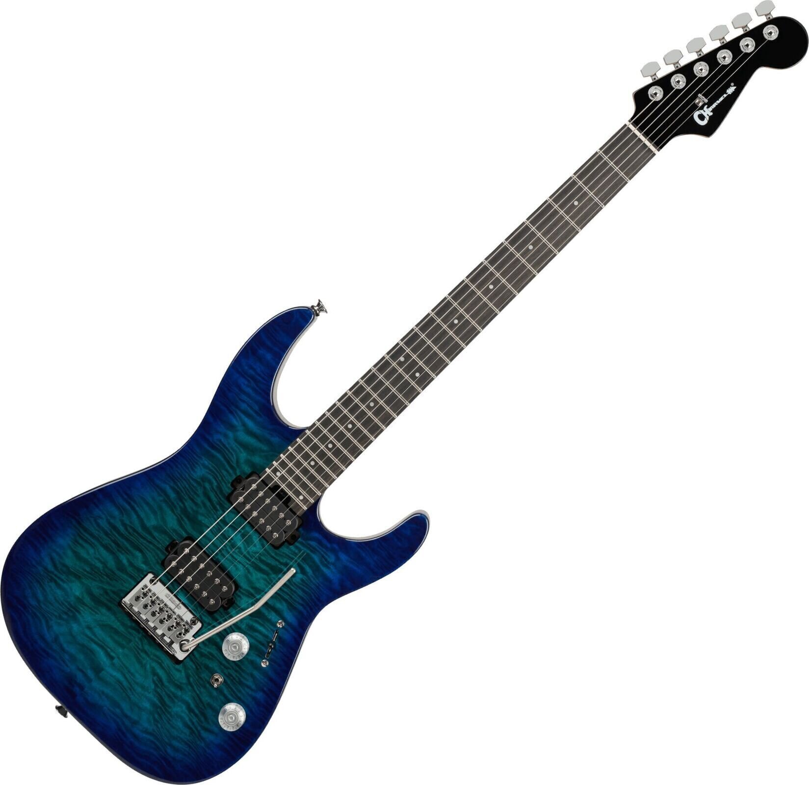 Ηλεκτρική Κιθάρα Charvel Pro-Mod Plus Dinky DK24 EB Chlorine Burst Ηλεκτρική Κιθάρα