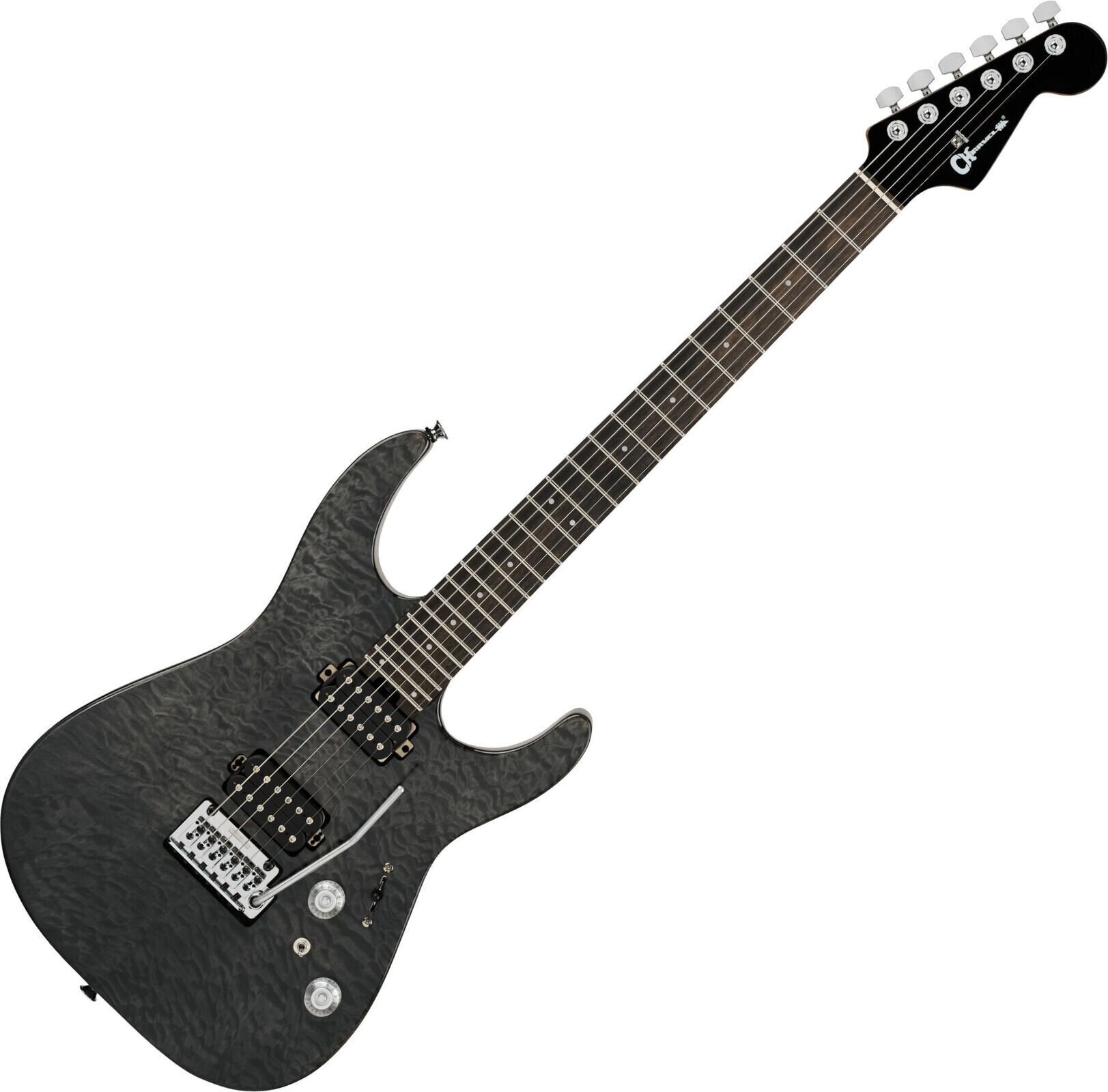 Elektrická kytara Charvel Pro-Mod Plus Dinky DK24 EB Midnight Ocean Elektrická kytara