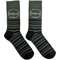 Sokken The Beatles Drum & Stripes Green 39-45 Sokken