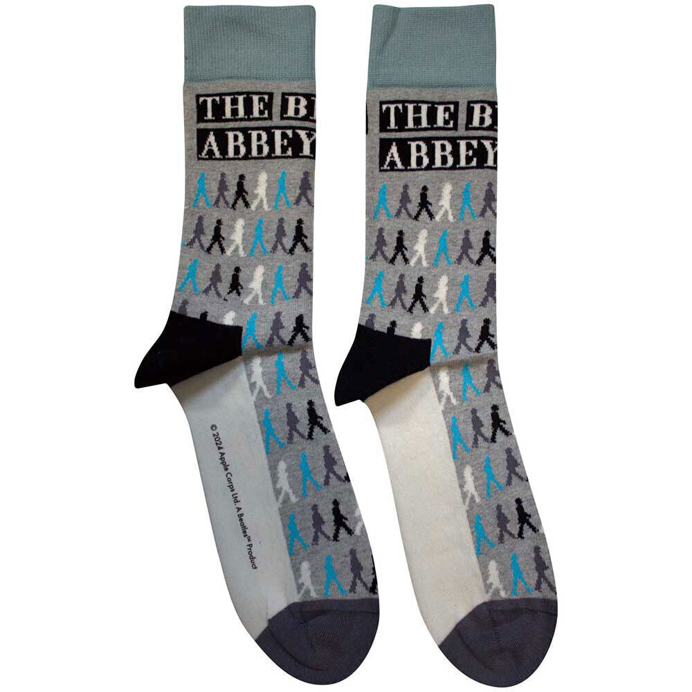 Čarape The Beatles Abbey Road Colours Crossing Repeat Grey 36-40 Čarape