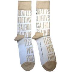 Sokken The Beatles For Sale Text Repeat White 40-45 Sokken