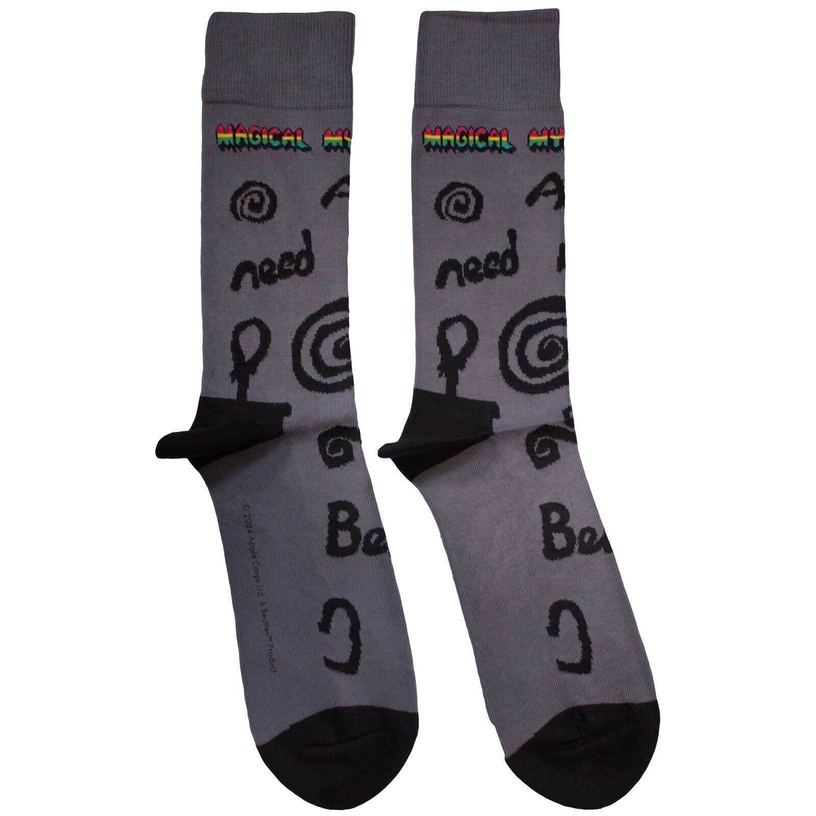 Čarape The Beatles Magical Mystery Tour All You Need Is Love Charcoal Grey 40-45 Čarape