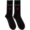 Bon Jovi Dagger Heart Blue Logo Black 40-45 Calzini
