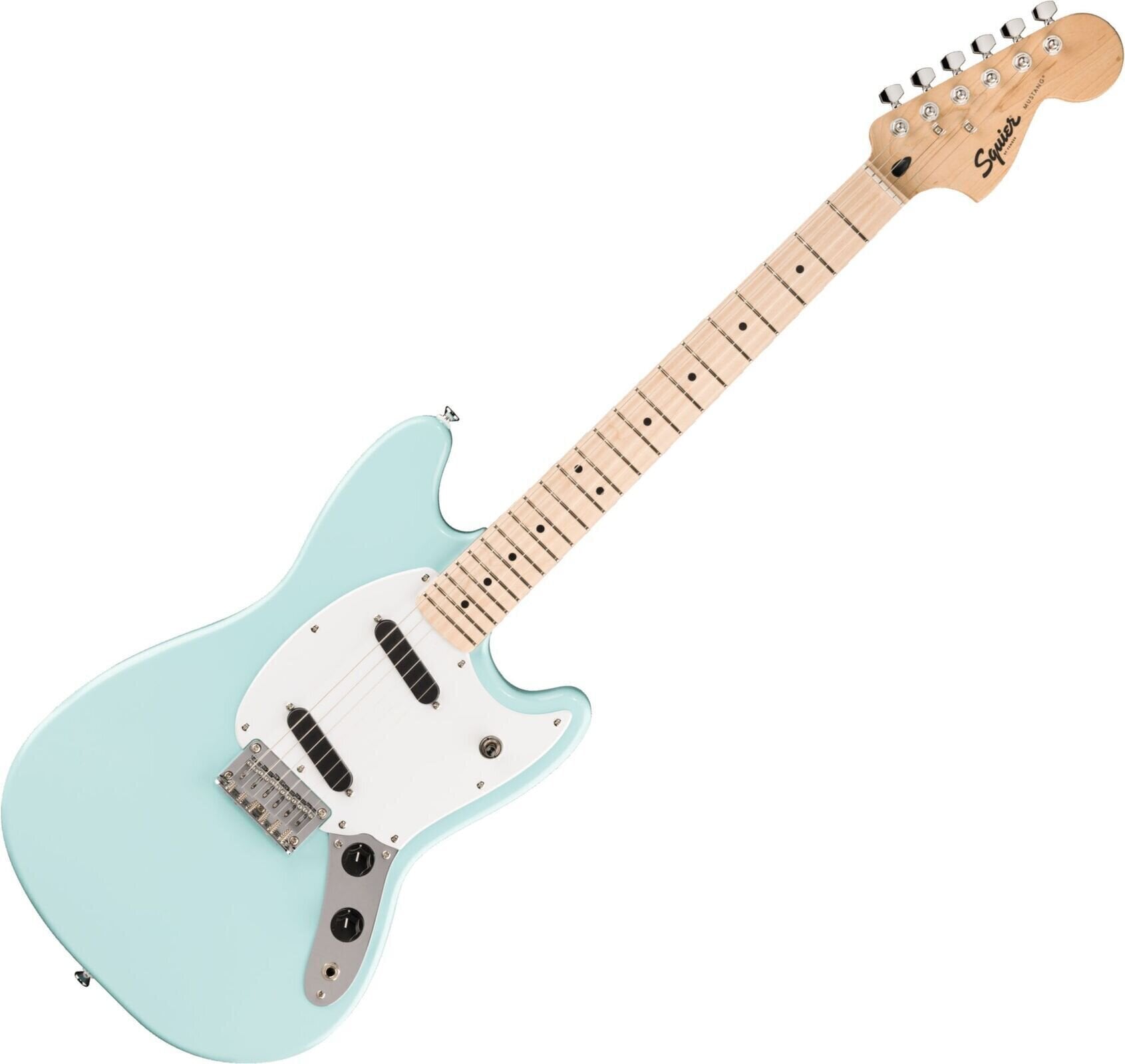Guitarra elétrica Fender Squier Sonic Mustang MN Daphne Blue Guitarra elétrica
