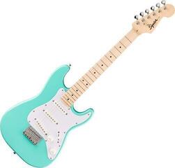 Electric guitar Fender Squier Mini Stratocaster MN Sea Foam Green Electric guitar