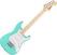 Elektriska gitarrer Fender Squier Mini Stratocaster MN Sea Foam Green Elektriska gitarrer