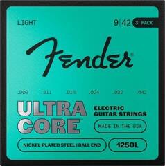 Žice za električnu gitaru Fender UltraCore 1250L Gauges 9-42 3-Pack Žice za električnu gitaru