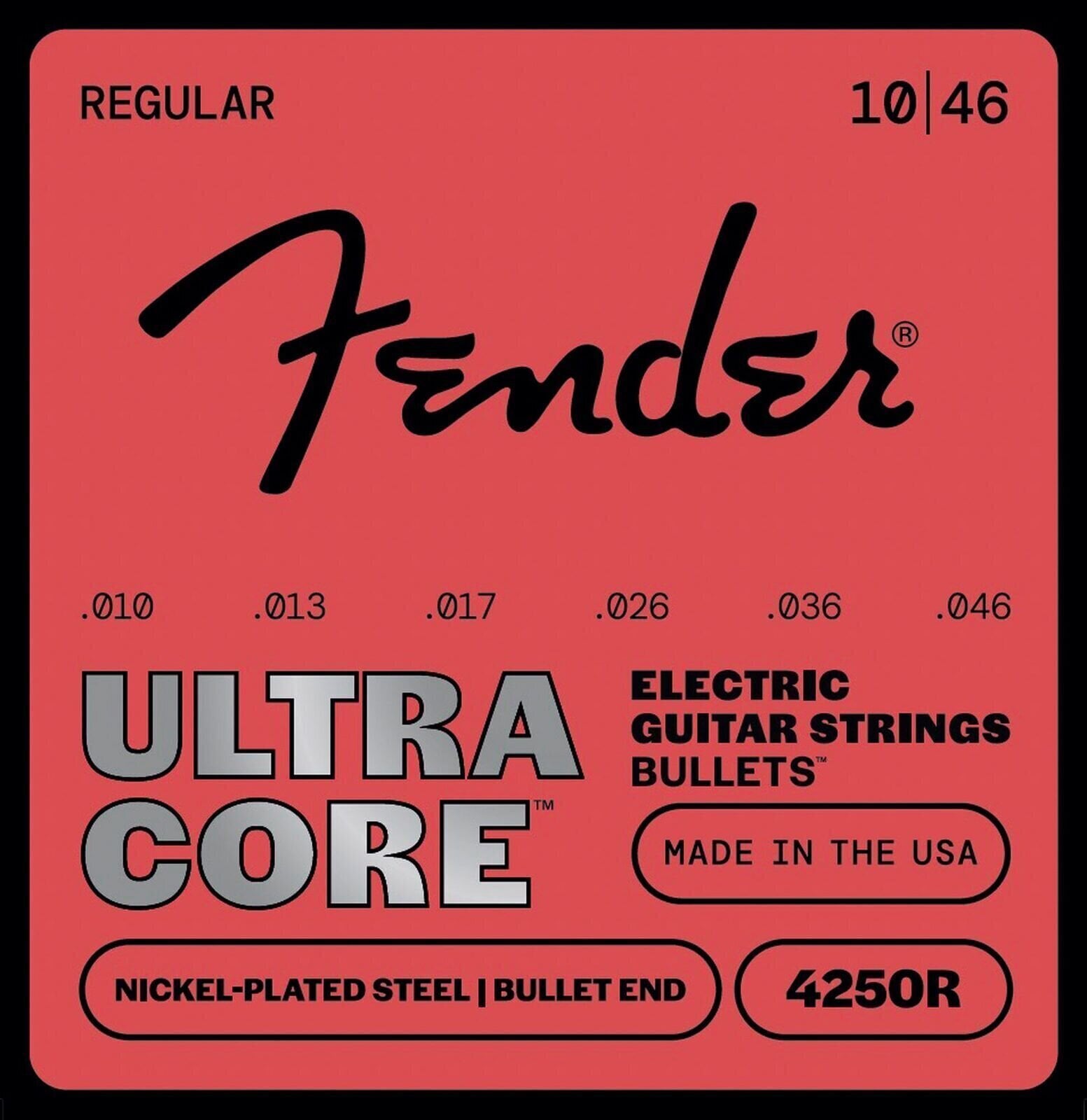 Snaren voor elektrische gitaar Fender UltraCore 4250R 10-46 Snaren voor elektrische gitaar