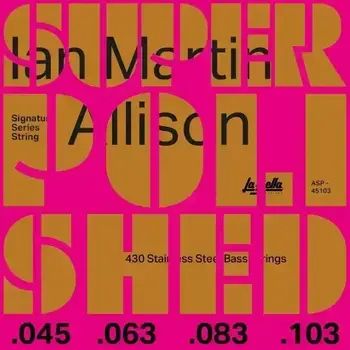 Snaren voor basgitaar La Bella ASP-45103 Ian Allison Signature Super Polished 4 Snaren voor basgitaar - 1