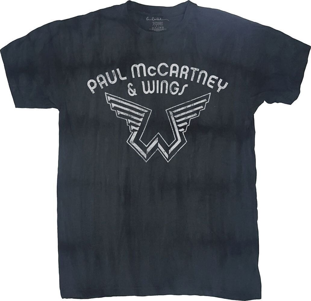 T-Shirt Paul McCartney Logo (Wash Collection) Blue M T-Shirt