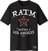 T-särk Rage Against The Machine Battle Star (Back Print) Black S T-särk