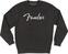 Mikina Fender Galaxy Logo Crewneck Charcoal Heather 2XL Mikina