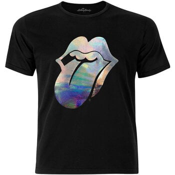 Shirt The Rolling Stones Foil Tongue (Embellished) Black M Shirt - 1