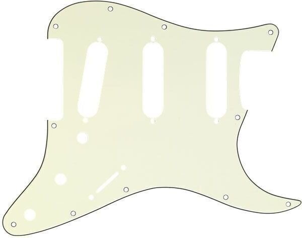Kitarri varuosa Fender Modern Style ST SSS Pickguard Mint Green