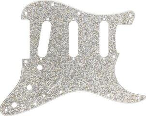 Kitarri varuosa Fender Hybrid Glass/Glitter Stratocaster S/S/S Silver Sparkle Kitarri varuosa