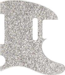 Kitarri varuosa Fender Hybrid Glass/Glitter Telecaster S/S Silver Sparkle Kitarri varuosa