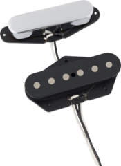 Single Pickup Fender Tex-Mex Hot Telecaster Set Black Chrome Single Pickup