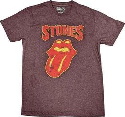 Tricou The Rolling Stones Gothic Text Brown L Tricou