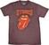 T-shirt The Rolling Stones Gothic Text Brown XL T-shirt