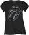 Tricou The Rolling Stones Tongue (Embellished) Black XL Damă Tricou