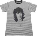 The Rolling Stones Keith (Striped) Black & White M Camiseta de manga corta