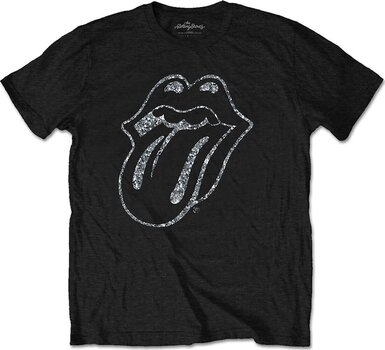 Tričko The Rolling Stones Tongue (Embellished) Black XL Tričko - 1