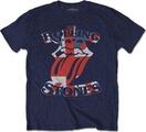 The Rolling Stones British Flag Tongue Navy Blue M T-shirt