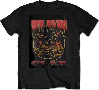 T-shirt Wu-Tang Clan Lightning Infill W Black XL T-shirt - 1