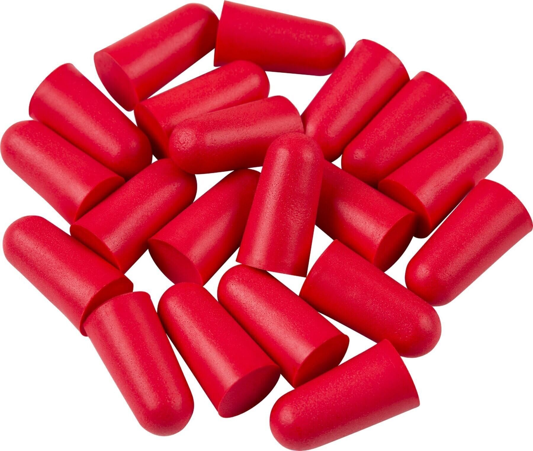 Korvatulpat Fender Concert Foam 10 Pairs Red Korvatulpat