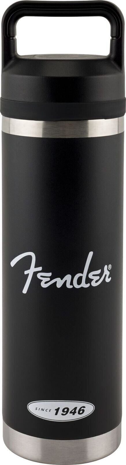 Musicians in the Kitchen Fender Since 1946 Water Bottle Black