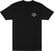 Camiseta de manga corta Fender Custom Shop Logo Black M Camiseta de manga corta