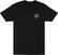 T-shirt Fender Custom Shop Logo Black XL T-shirt