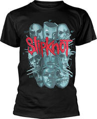T-Shirt Slipknot Masks 2 (Back Print) Black L T-Shirt