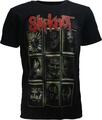 Slipknot New Masks (Back Print) Black XL Majica