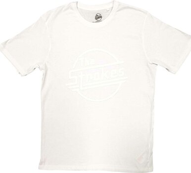 T-shirt The Strokes OG Magna (Hi-Build White-On-White) White XL T-shirt - 1