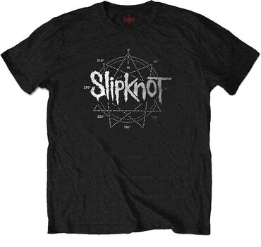 Tricou Slipknot Logo Star (Embellished) Black M Tricou - 1