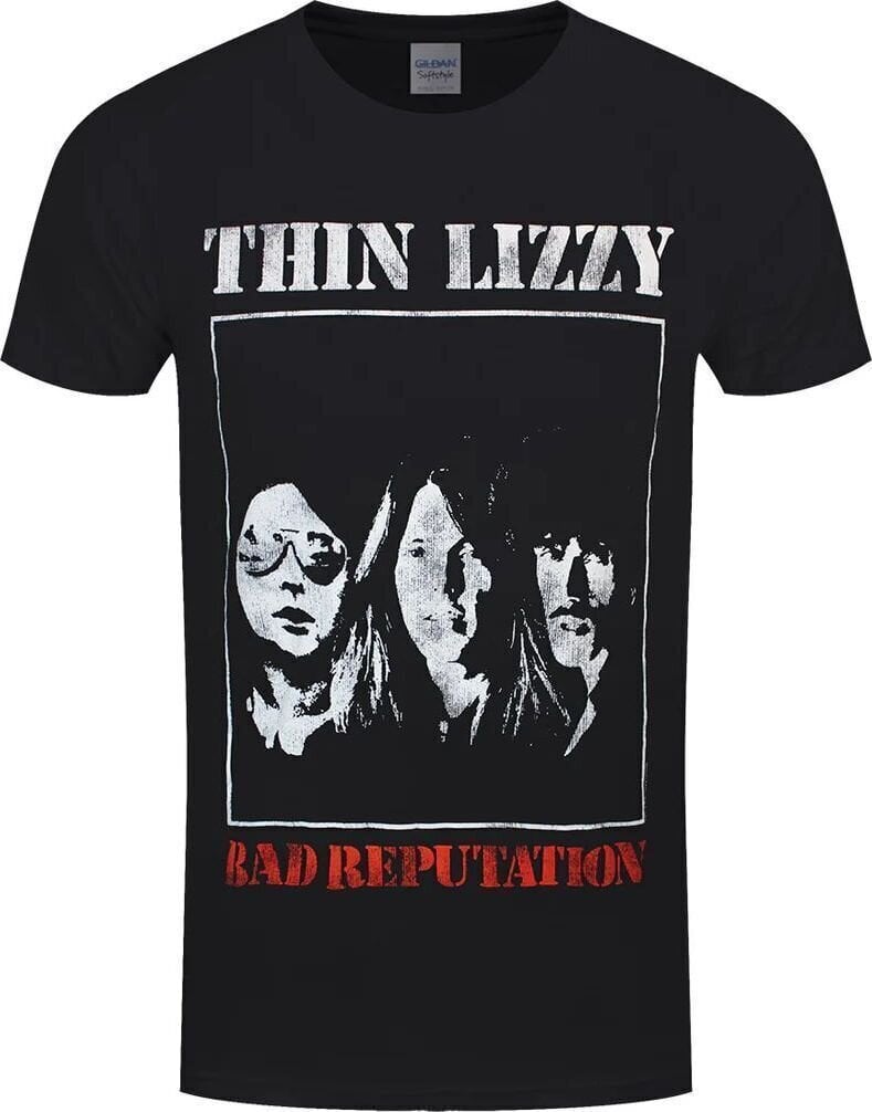 T-Shirt Thin Lizzy Bad Reputation Black XL T-Shirt