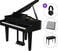 Digitale grand vleugel Roland GP-6 Standard SET Digitale grand vleugel Polished Ebony