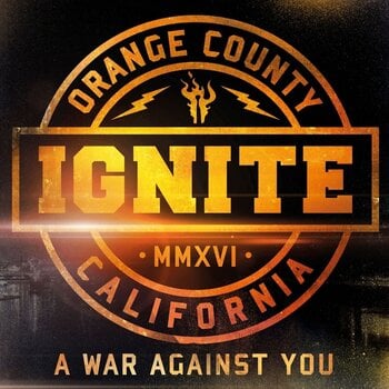Vinyl Record Ignite - War Against You (Yellow Splatter Coloured) (LP) - 1