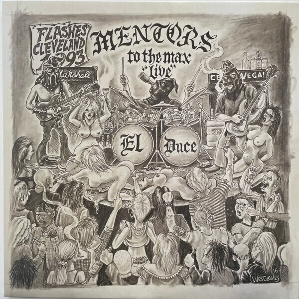 Vinyylilevy Mentors - To the Max - Live (LP)