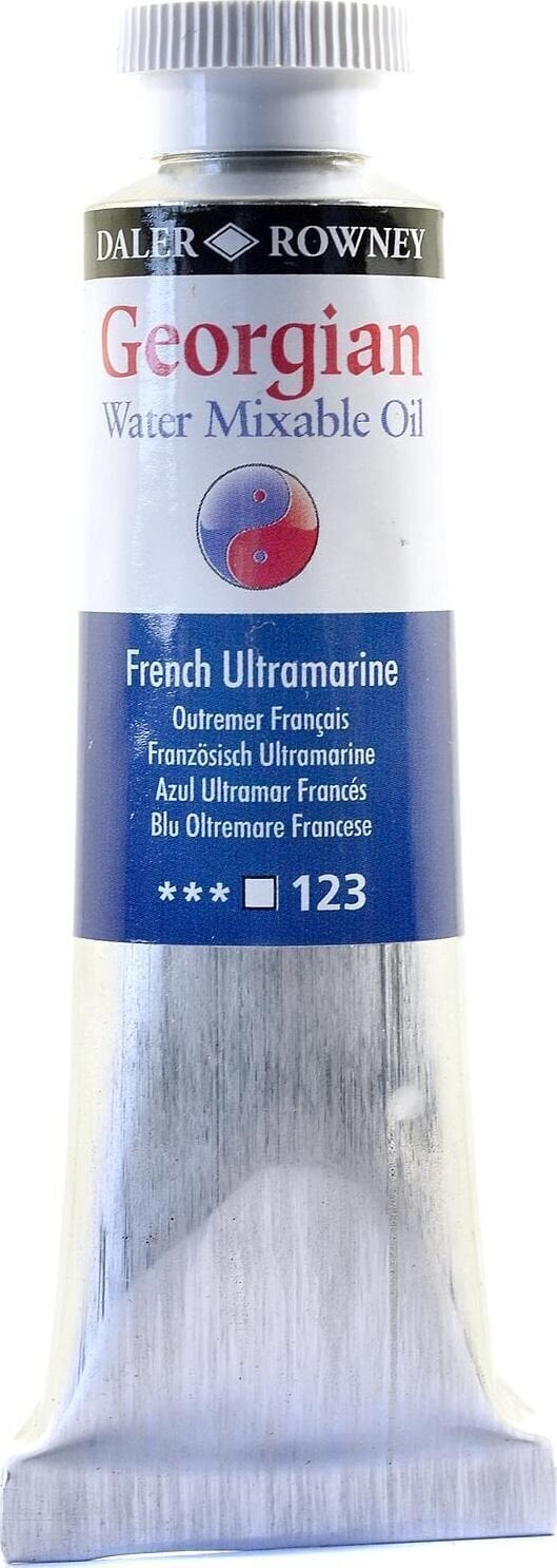 Culoare ulei Daler Rowney Georgian Vopsea cu ulei French Ultramarine 37 ml 1 buc.