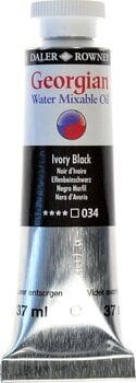 Uljana boja Daler Rowney Georgian Uljana boja Ivory Black 37 ml 1 kom - 1