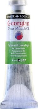 Uljana boja Daler Rowney Georgian Uljana boja Permanent Green Light 37 ml 1 kom - 1