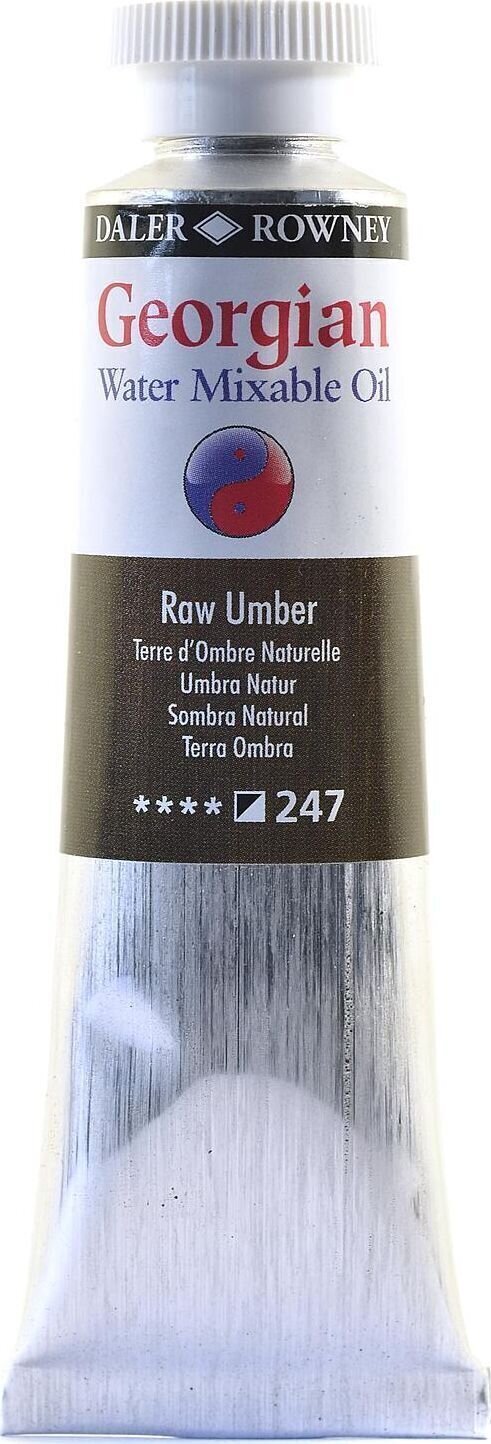 Uljana boja Daler Rowney Georgian Uljana boja Raw Umber 37 ml 1 kom
