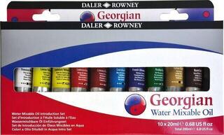 Olieverf Daler Rowney Georgian Set olieverf 10x20ml 10 stuks