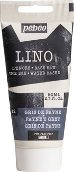 Boja za linorez Pébéo 141512 Boja za linorez Payne's Grey 80 ml - 1