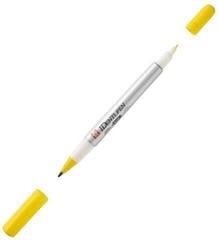 Techninis rašiklis Sakura Identi-Pen Tehniskā pildspalva Yellow 1 vnt