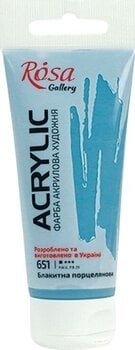 Акрилна боя Rosa Gallery АКРИЛНА боя Blue Porcelain (651) 60 ml 1 бр. - 1