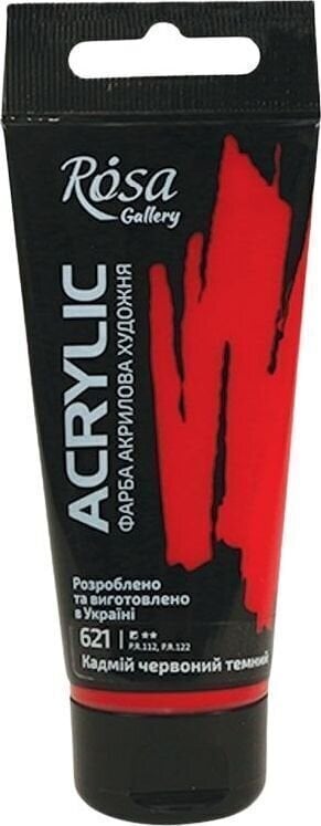 Akrylová farba Rosa Gallery Akrylová farba Cadmium Red Deep (621) 60 ml 1 ks