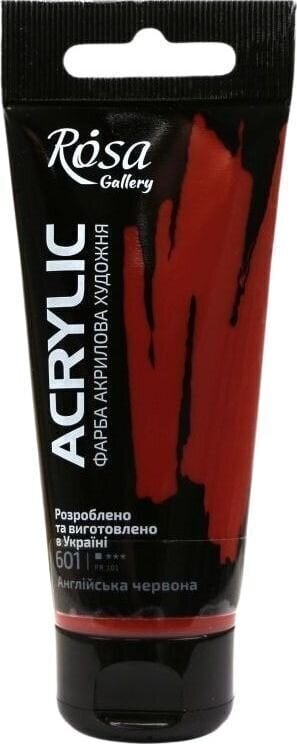 Akrilna boja Rosa Gallery Akrilna boja English Red (601) 60 ml 1 kom
